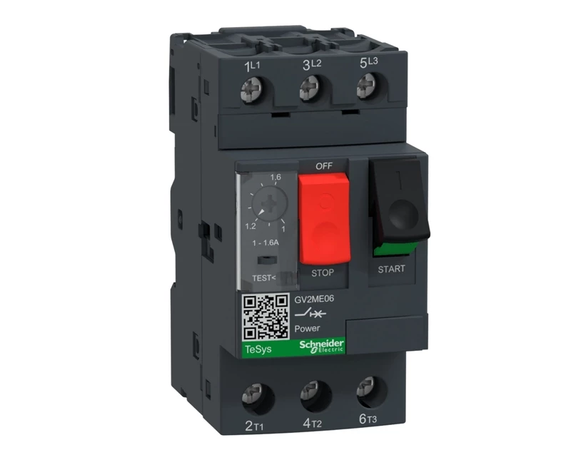 Disjuntor Motor GV2ME06 Schneider TeSys