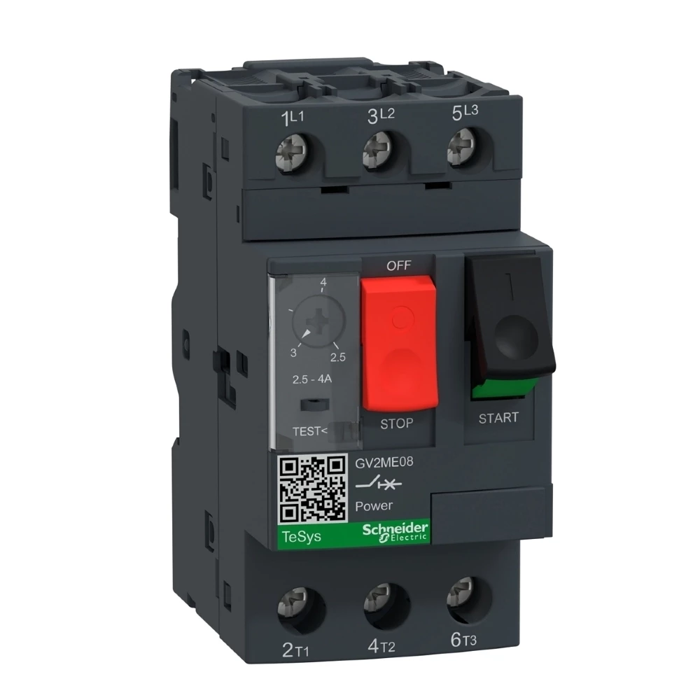 Disjuntor Motor GV2ME08 Schneider TeSys