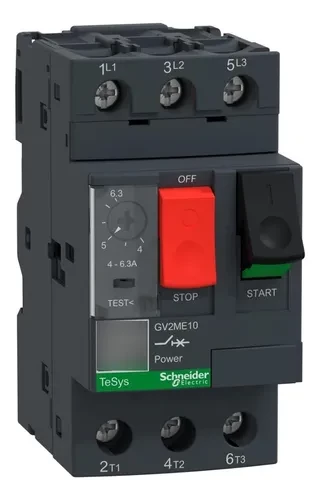 Disjuntor Motor GV2ME10 Schneider TeSys