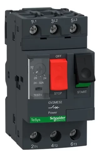 Disjuntor Motor GV2ME32 Schneider TeSys