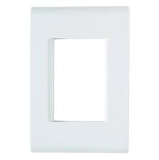 Placa 4x2 3Postos 4x2 Liz Branca Tramontina