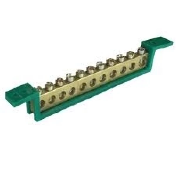 BARRAMENTO TERRA SBT11 11TERMINAIS P/QUADRO P/36/48DISJ STECK 