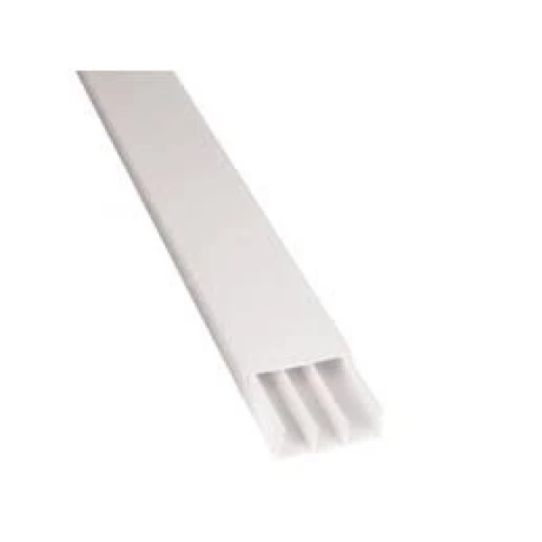 CANALETA SISTEMA X 50×20 MM x 2MTS BRANCO C/ DIVISÓRIA E FITA –DUTOPLAST