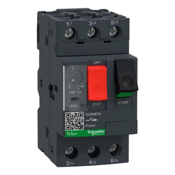 Disjuntor Motor GV2ME05 Schneider TeSys