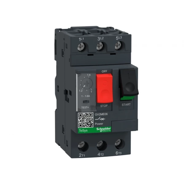 Disjuntor Motor GV2ME06 Schneider TeSys