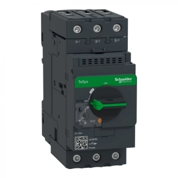 Disjuntor Motor GV3P50 37-50A 50Ka 400/415V tripolar Schneider TeSys