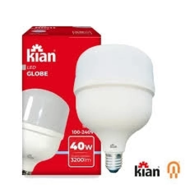 LAMPADA LED BULBO 40W GLOBE 6500K BIVOLT 3200LM KIAN