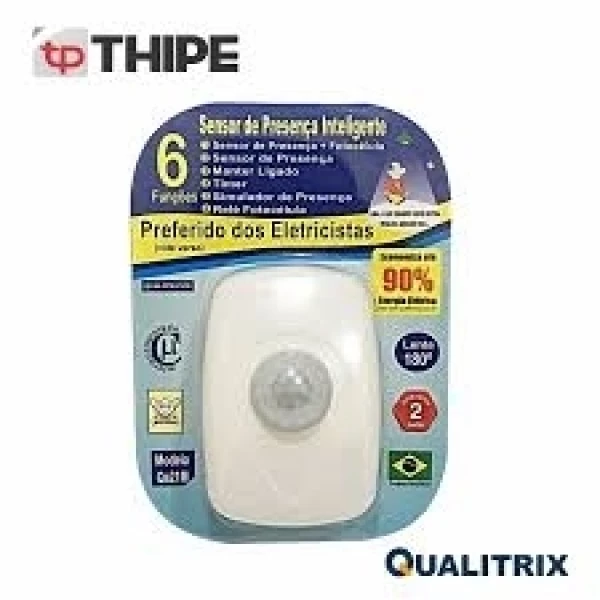 Sensor de Presença Sobrepor  parede QA21MB QUALITRONIX 