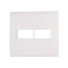 Placa 4x4 2 Postos 4x4 Liz Branca Tramontina