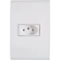 Conjunto Tomada 2P+T 20A/250V 4x2 Branco Liz