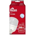LAMPADA LED BULBO 20W GLOBE 6500K BIVOLT 1600LM KIAN-